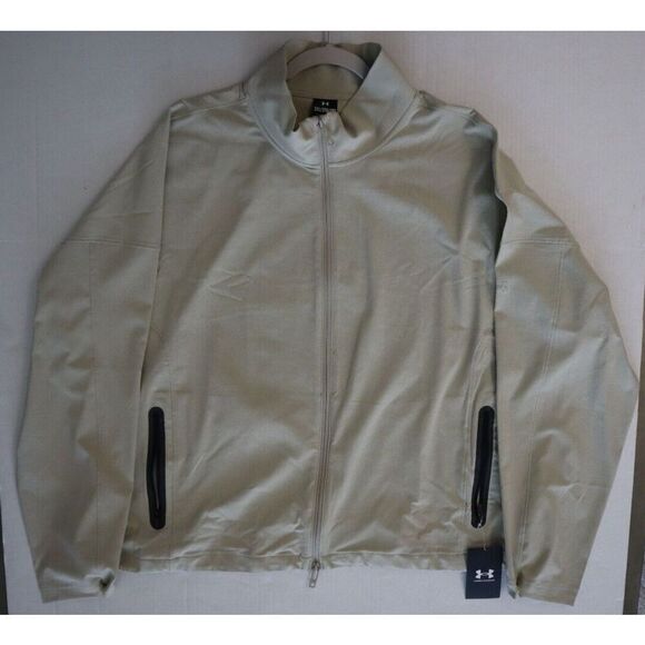 Under Armour 1385895-289 Women Sz 2XL Khaki Base Unstoppable Vented Jacket - Picture 14 of 16